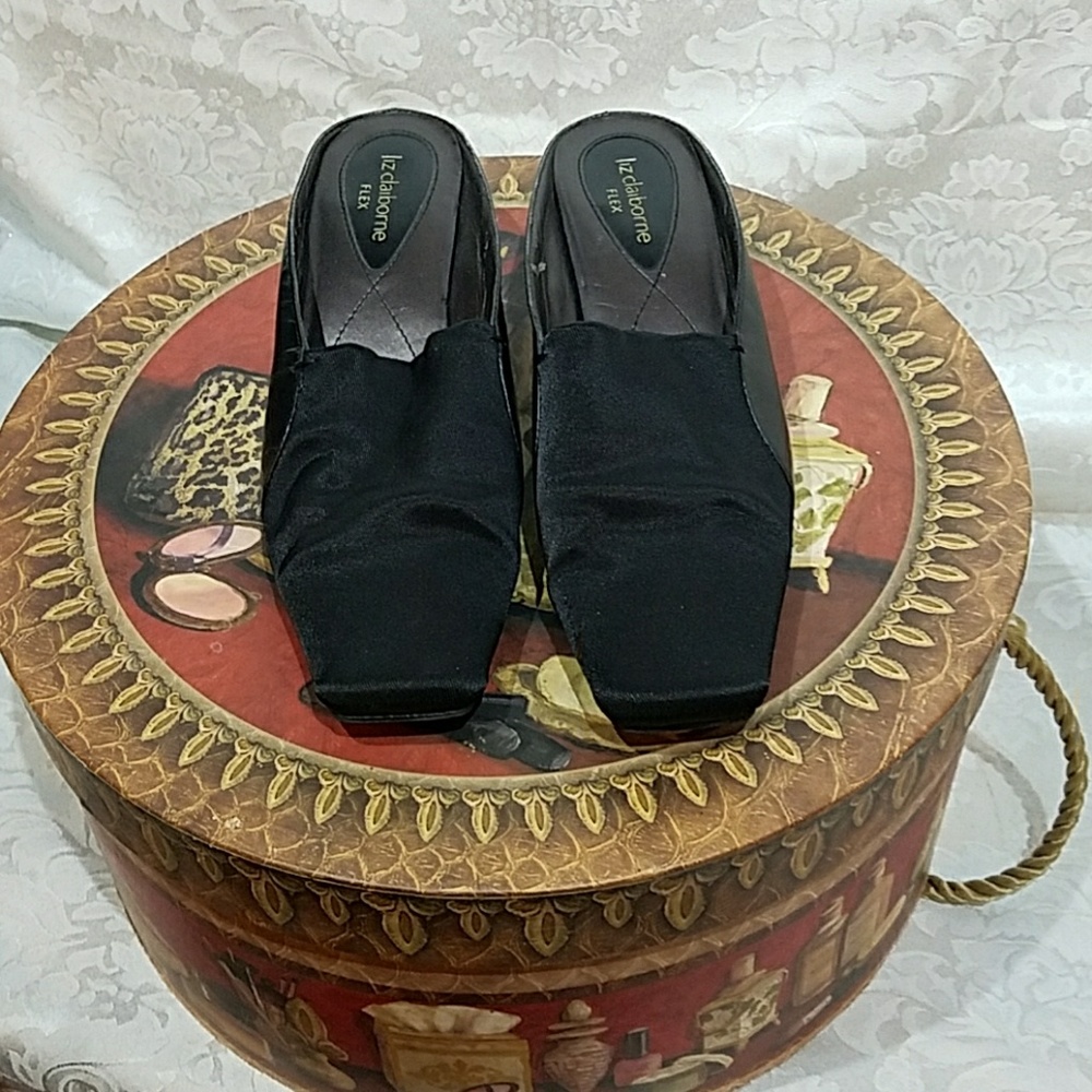 Liz Claiborne Slip On Mules